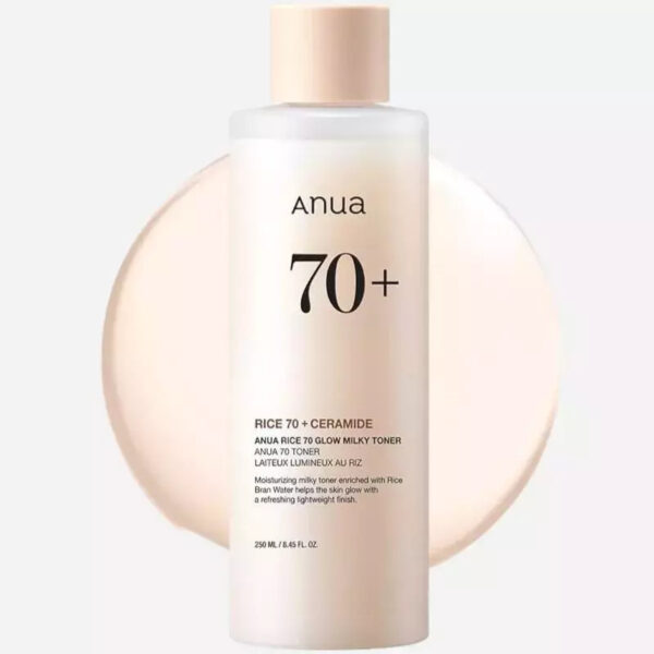 Anua Rice 70 & Ceramide Τόνερ Προσώπου Ενυδάτωσης 250ml