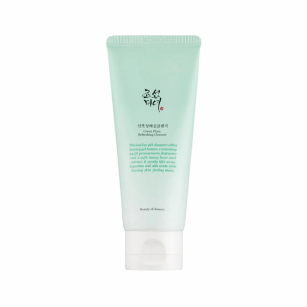 Beauty of Joseon Green Plum Refreshing Cleanser – Τζελ Καθαρισμού Προσώπου με Χαμηλό pH & Φασόλι Mung 100ml
