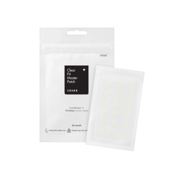 COSRX Master Patch Clear Fit – Επιθέματα Ακμής Ματ & Διάφανα (18τμχ)