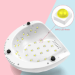 Φουρνάκι Νυχιών Sun F6 LED UV 86W με Κόκκινο Φως
