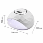 Φουρνάκι Νυχιών Sun F6 LED UV 86W με Κόκκινο Φως