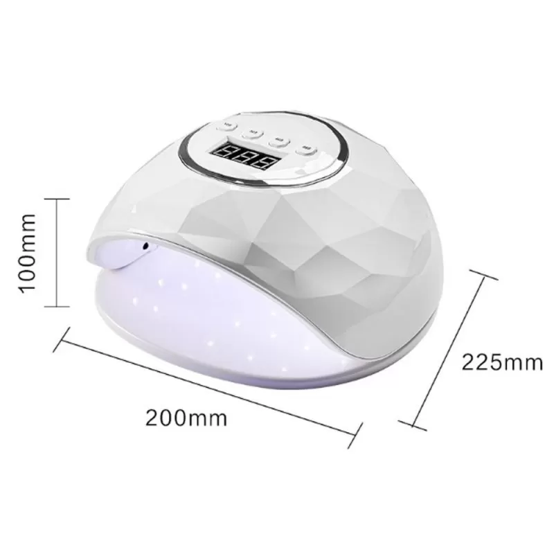 Φουρνάκι Νυχιών Sun F6 LED UV 86W με Κόκκινο Φως