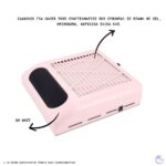 Bundle 100 | Απορροφητήρας Σκόνης 858-8 80W, Sun F6 Φουρνάκι LED Νυχιών Με Κόκκινο Φως & Τροχός Νυχιών 35.000 στροφών 65W NY-ZS711 - Image 2