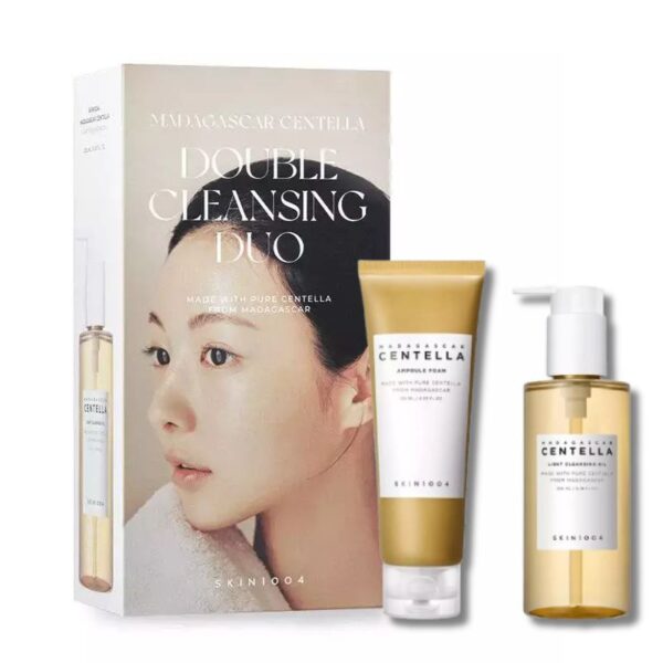 SKIN1004 Madagascar Centella Double Cleansing Duo – Σετ Λάδι & Αφρός Καθαρισμού 2τμχ