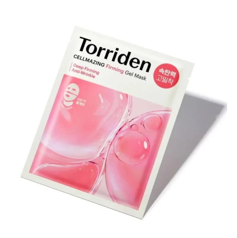 Torriden Cellmazing Firming Gel Mask – Αντιρυτιδική μάσκα προσώπου και λαιμού για ενυδάτωση & σύσφιξη