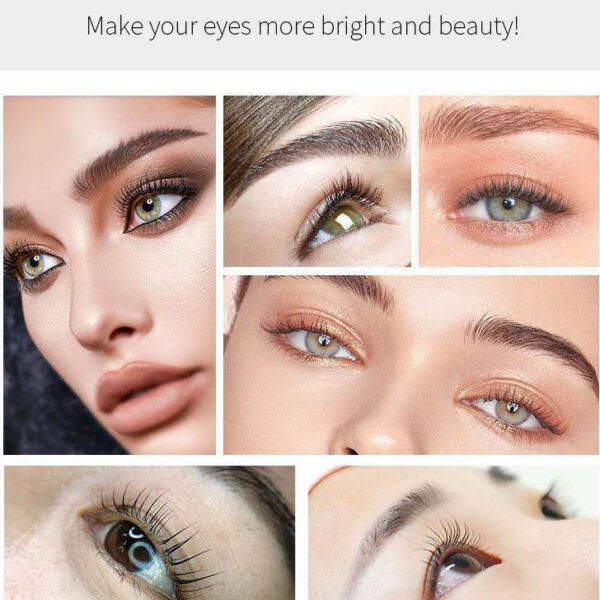 Αποτέλεσμα πριν και μετά το Iconsign Lash Lift Kit στις βλεφαρίδες