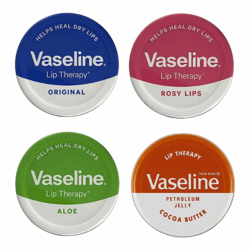 Vaseline Lip Therapy Lip Balm 20gr σε 4 τύπους για ενυδάτωση και θεραπεία ξηρών χειλιών