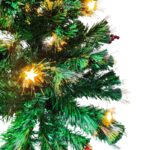 LED φωτάκια στο Χριστουγεννιάτικο δέντρο 1,50m για μαγική γιορτινή ατμόσφαιρα