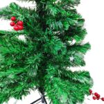 LED φωτάκια στο Χριστουγεννιάτικο δέντρο 1,50m για μαγική γιορτινή ατμόσφαιρα