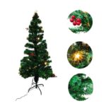 LED φωτάκια στο Χριστουγεννιάτικο δέντρο 1,50m για μαγική γιορτινή ατμόσφαιρα