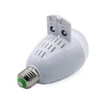 Περιστρεφόμενη Χριστουγεννιάτικη LED λάμπα E27, προβάλει νιφάδες, χιονάνθρωπους, ευχές και ελαφάκια