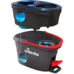 Vileda H2Pro Σύστημα Σφουγγαρίσματος με Πεντάλ & Διπλό Κάδο – Καθαρό Νερό - Image 3