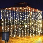 Χριστουγεννιάτικα ηλιακά λαμπάκια μήκους 5 μέτρων με 146 LED σε θερμό χρώμα για εσωτερική χρήση