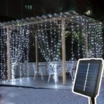 Χριστουγεννιάτικα ηλιακά λαμπάκια μήκους 5 μέτρων με 146 LED σε ψυχρό χρώμα για εσωτερική χρήση