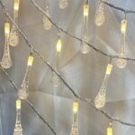 LED λαμπάκια θερμού φωτός μήκους 3 μέτρων με τροφοδοσία USB, ιδανικά για εσωτερική διακόσμηση