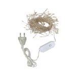 Λαμπάκια LED μήκους 5 μέτρων με καλώδιο χαλκού και πολύχρωμο φωτισμό RGB για γιορτινή διακόσμηση