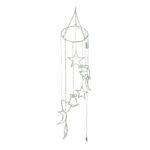 Κρεμαστά χριστουγεννιάτικα φωτάκια σε ψυχρό χρώμα με 8 διαφορετικά εφέ, ιδανικά για γιορτινή διακόσμηση σπιτιού και καταστημάτων