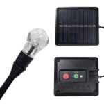 Ηλιακά φωτάκια LED RGB, μήκους 6.5 μέτρων με 15 λαμπάκια για εσωτερική και εξωτερική διακόσμηση
