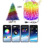 Χριστουγεννιάτικα Λαμπάκια USB Bluetooth 10m – Έλεγχος μέσω App & Αλλαγή Χρωμάτων