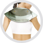 Συσκευή Μασάζ Shiatsu Αυχένα & Πλάτης με Υπέρυθρη Θερμότητα CTK-CHM-8088 Μπεζ - Image 6