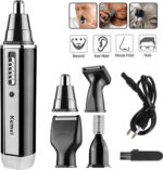 Kemei Trimmer Επαναφορτιζόμενη Μηχανή 4 σε 1 KM-6630 για Πρόσωπο - Image 3