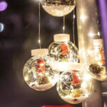 10 LED Κουρτίνα Χριστουγεννιάτικα Λαμπάκια 3m – Θερμό Λευκό - Image 7