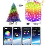 Χριστουγεννιάτικα Λαμπάκια USB Bluetooth 20m – Έλεγχος μέσω App & Αλλαγή Χρωμάτων