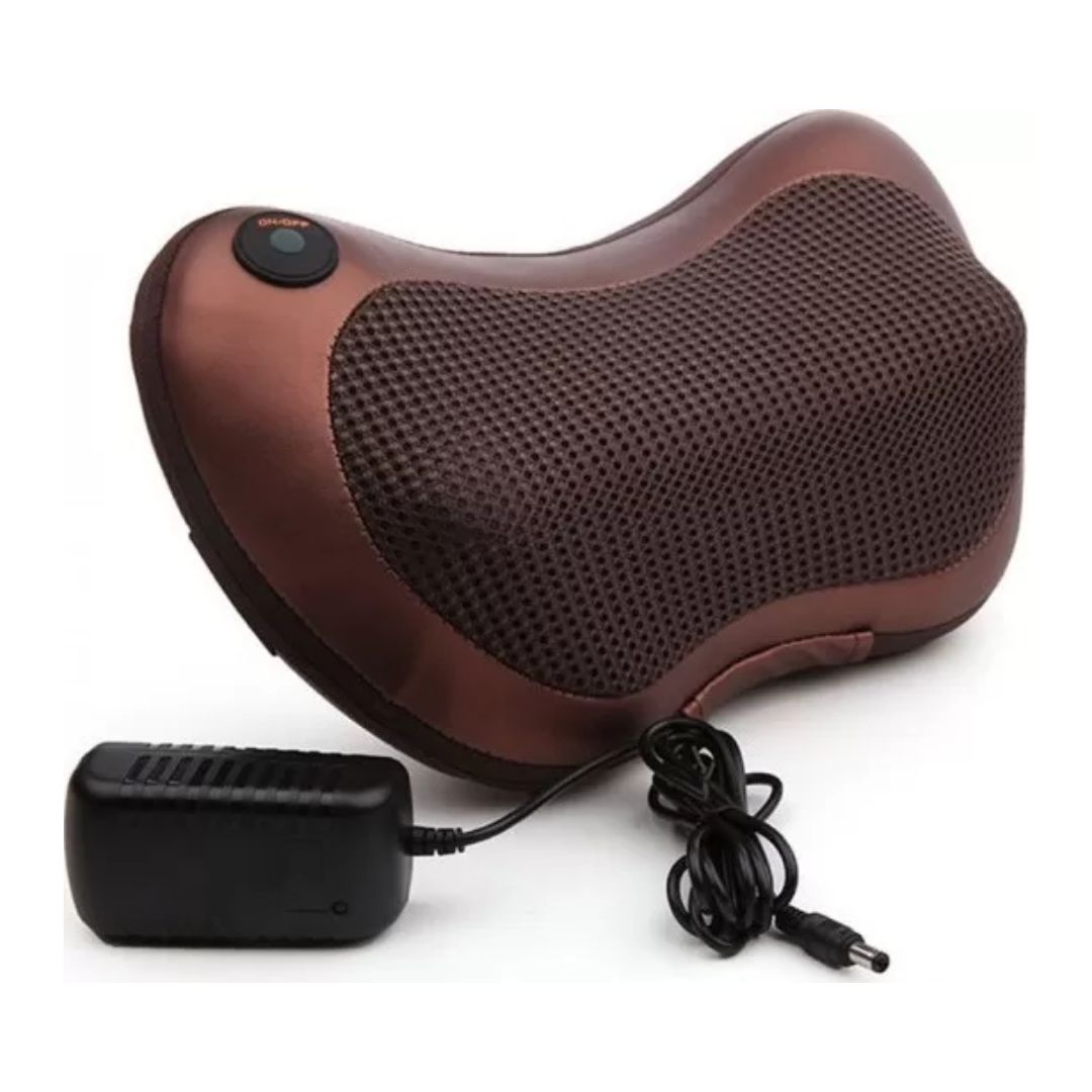 COMBO-898 | Συσκευή & Μαξιλάρι Μασάζ Shiatsu Αυχένα με Υπέρυθρη Θερμότητα CTK-CHM-8088 + CHM-8028 - Image 3