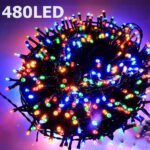 Λαμπάκια Εσωτερικού Χώρου 480LED 24m – Θερμό Λευκό / Ψυχρό Λευκό / Πολύχρωμα - Image 4